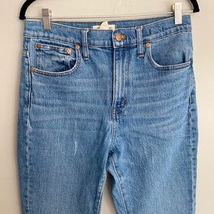 Madewell High-Rise Slim Boyfriend Jeans